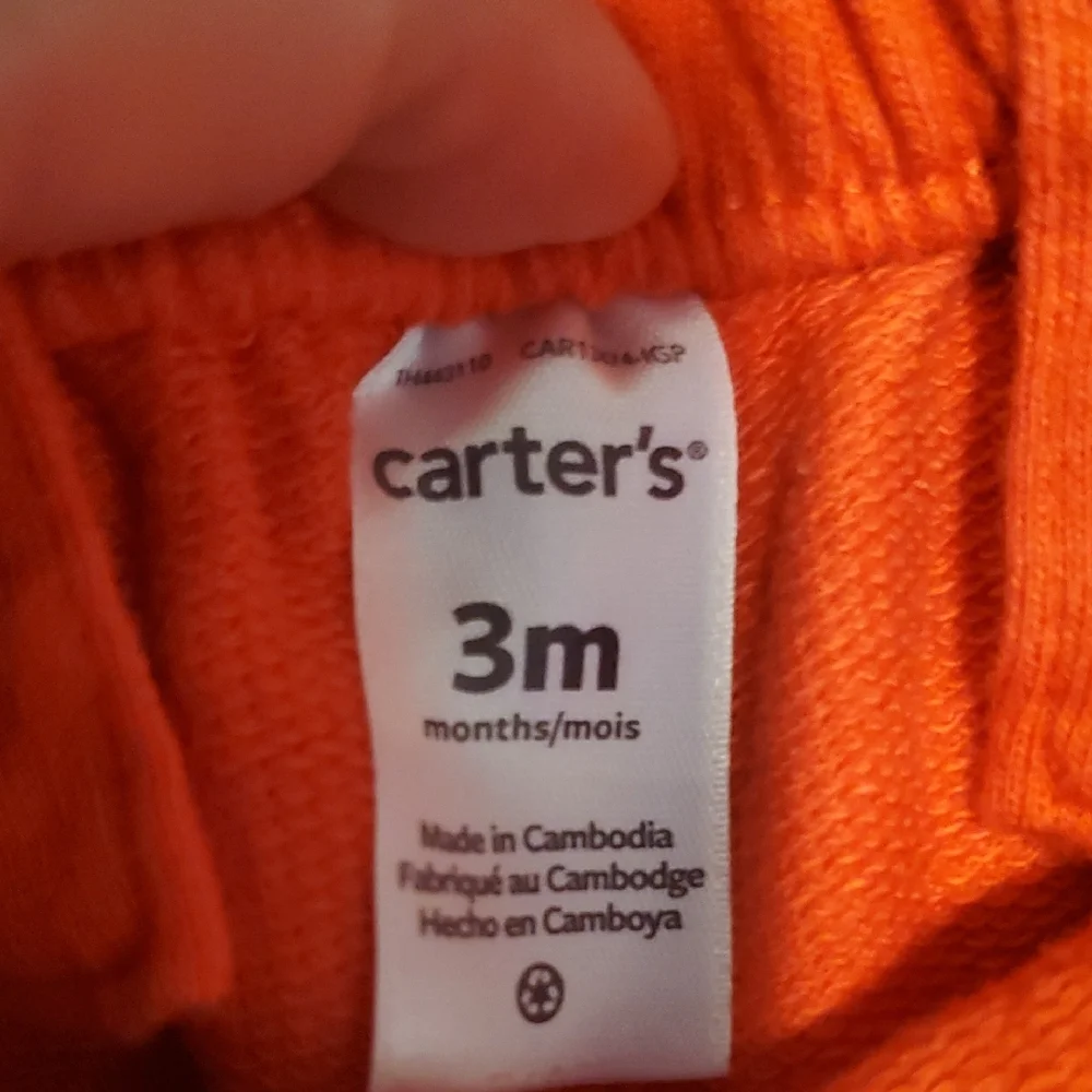 Carter's Red Strawberry Romper